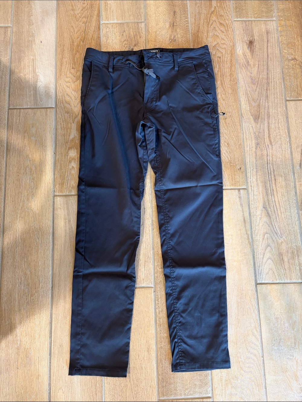 686 Men’s Everywhere Pants - Slim 32x32 Dark Gray/Slate Drawstring Chinos